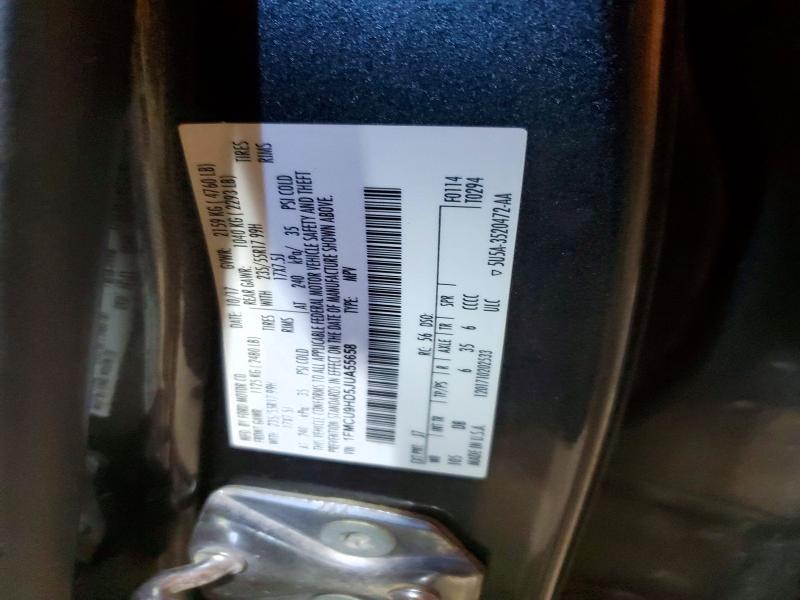 50974556 :رقم المزاد ، 1FMCU9HD5JUA55658 vin ، 2018 Ford Escape مزاد بيع