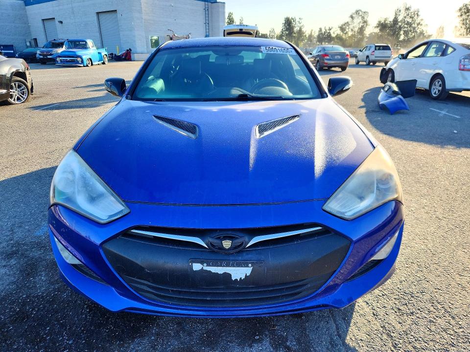 2013 Hyundai Genesis Coupe მანქანა იყიდება აუქციონზე, vin: KMHHU6KJ8DU105802, აუქციონის ნომერი: 50691656