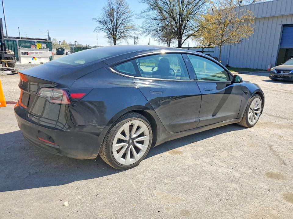 49120606 :رقم المزاد ، 5YJ3E1EA1NF186775 vin ، 2022 Tesla Model 3 مزاد بيع