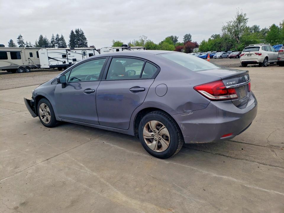 Auction sale of the 2015 Honda Civic, vin: 19XFB2F50FE284460, lot number: 51104106