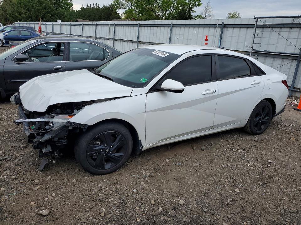 Продажа на аукционе авто 2022 Hyundai Elantra, vin: 5NPLM4AG9NH058350, номер лота: 50590766