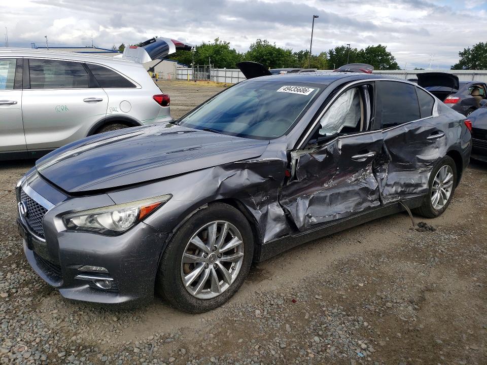 Продаж на аукціоні авто 2016 Infiniti Q50, vin: JN1CV7AP5GM200512, номер лоту: 49435686