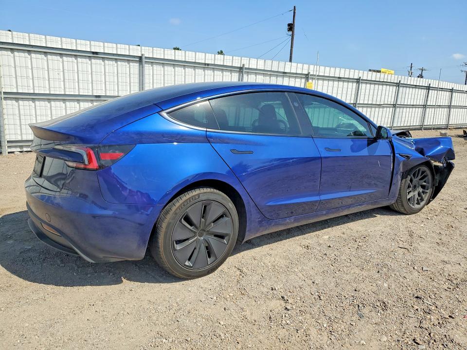 2025 Tesla Model 3 მანქანა იყიდება აუქციონზე, vin: 5YJ3E1EA0SF953463, აუქციონის ნომერი: 48867936