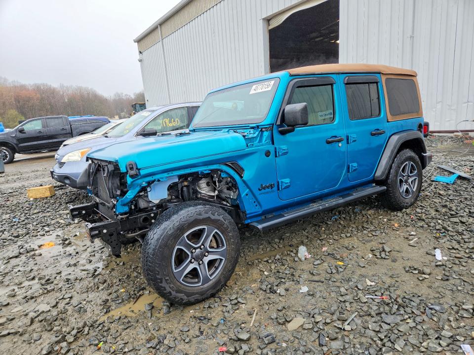 Продажа на аукционе авто 2020 Jeep Wrangler Unlimited, vin: 1C4HJXDN6LW146662, номер лота: 48770156