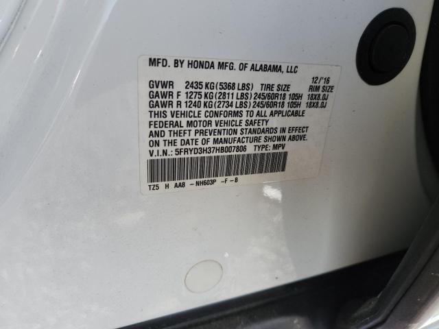 Aukcja sprzedaży 2017 Acura Mdx, vin: 5FRYD3H37HB007806, numer aukcji: 48931166