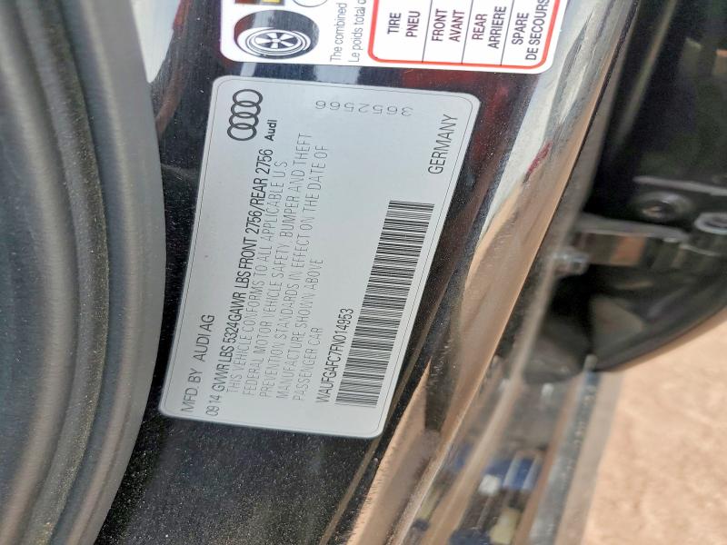 Aukcja sprzedaży 2015 Audi A6, vin: WAUFGAFC7FN014953, numer aukcji: 49667236