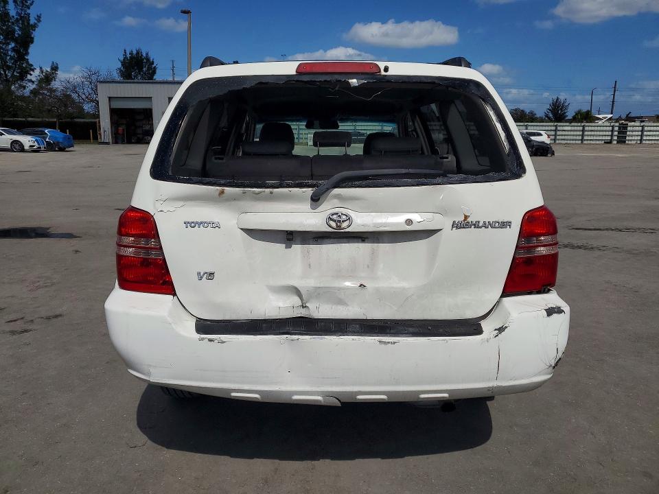 2003 Toyota Highlander მანქანა იყიდება აუქციონზე, vin: JTEGF21A630100829, აუქციონის ნომერი: 50589706