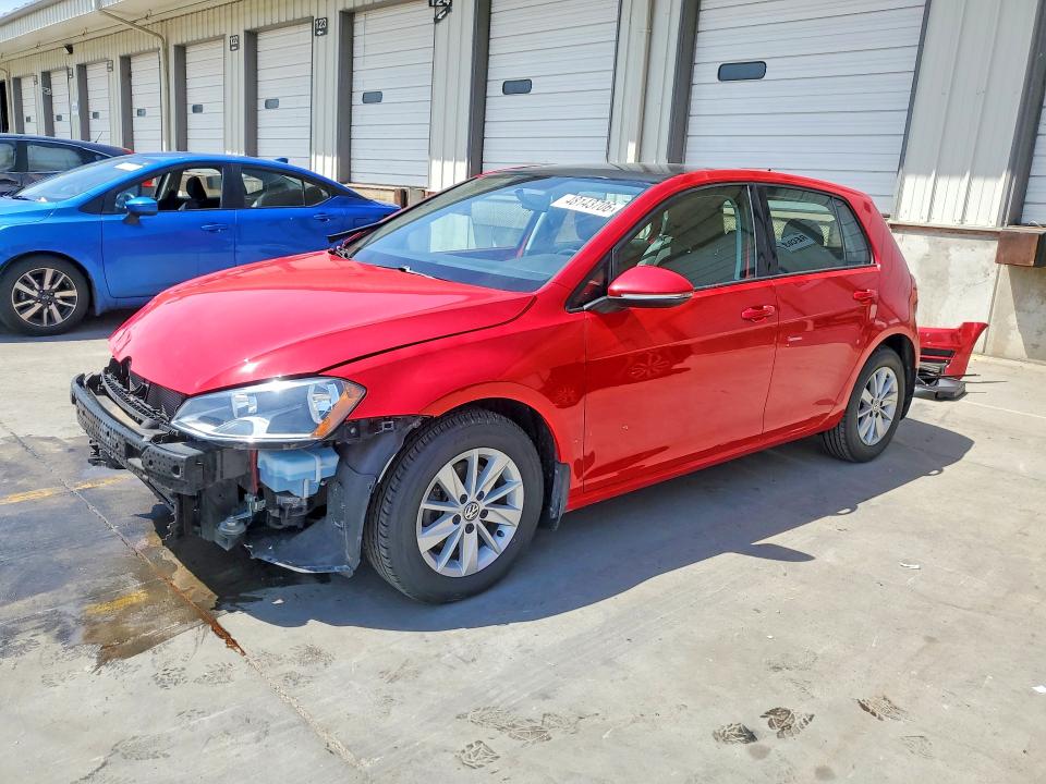 48143706 :رقم المزاد ، 3VW217AU4GM053174 vin ، 2016 Volkswagen Golf مزاد بيع