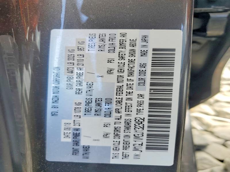 Aukcja sprzedaży 2018 Mazda 6, vin: JM1GL1VM3J1323462, numer aukcji: 50241726