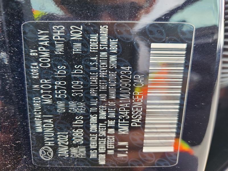 Auction sale of the 2021 Genesis G90, vin: KMTF34PA1MU090234, lot number: 51150516
