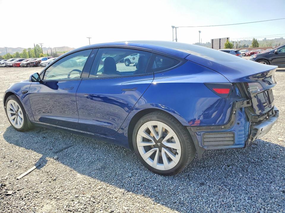 2022 Tesla Model 3 მანქანა იყიდება აუქციონზე, vin: 5YJ3E1EB6NF211002, აუქციონის ნომერი: 49336726