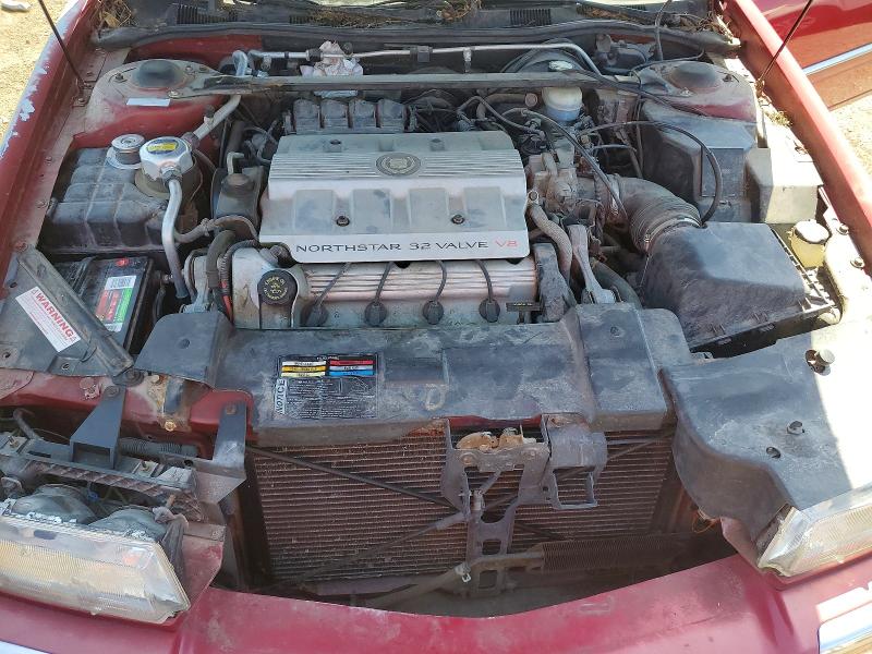 50317656 :رقم المزاد ، 1G6ET1293WU607450 vin ، 1998 Cadillac Eldorado مزاد بيع