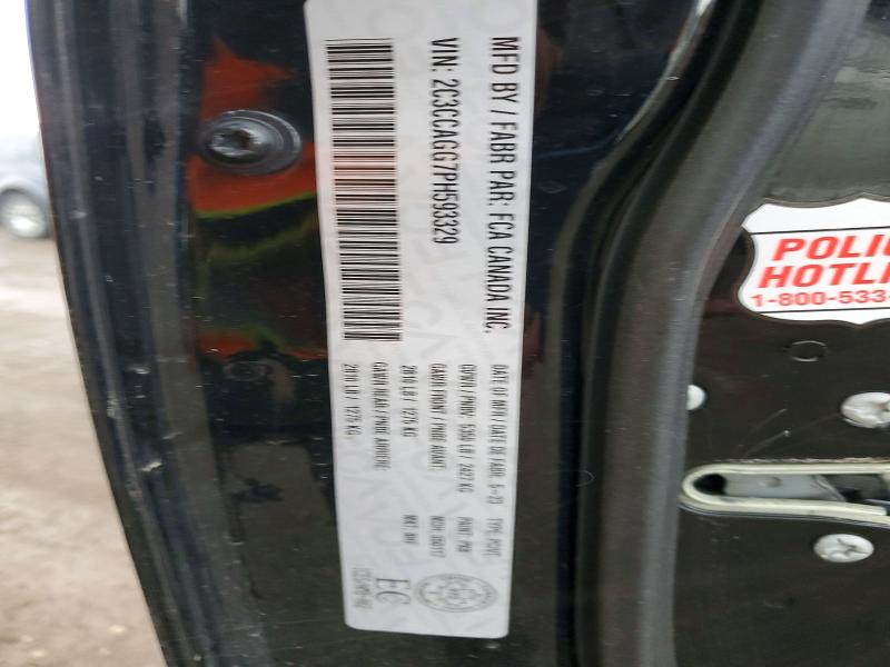 Auction sale of the 2023 Chrysler 300, vin: 2C3CCAGG7PH593329, lot number: 48866016