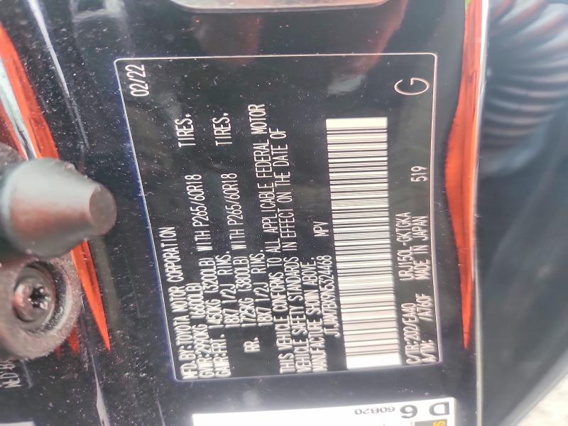 Продажа на аукционе авто 2022 Lexus Gx, vin: JTJAM7BX9N5324468, номер лота: 47711846