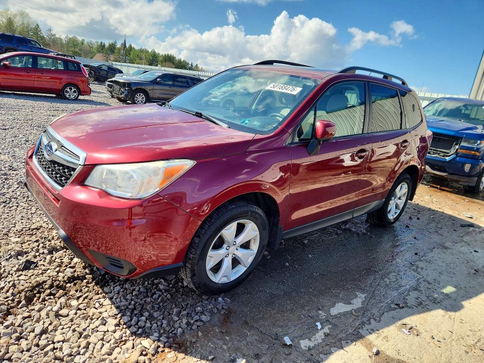 2015 Subaru Forester მანქანა იყიდება აუქციონზე, vin: JF2SJADC9FH505336, აუქციონის ნომერი: 50188476