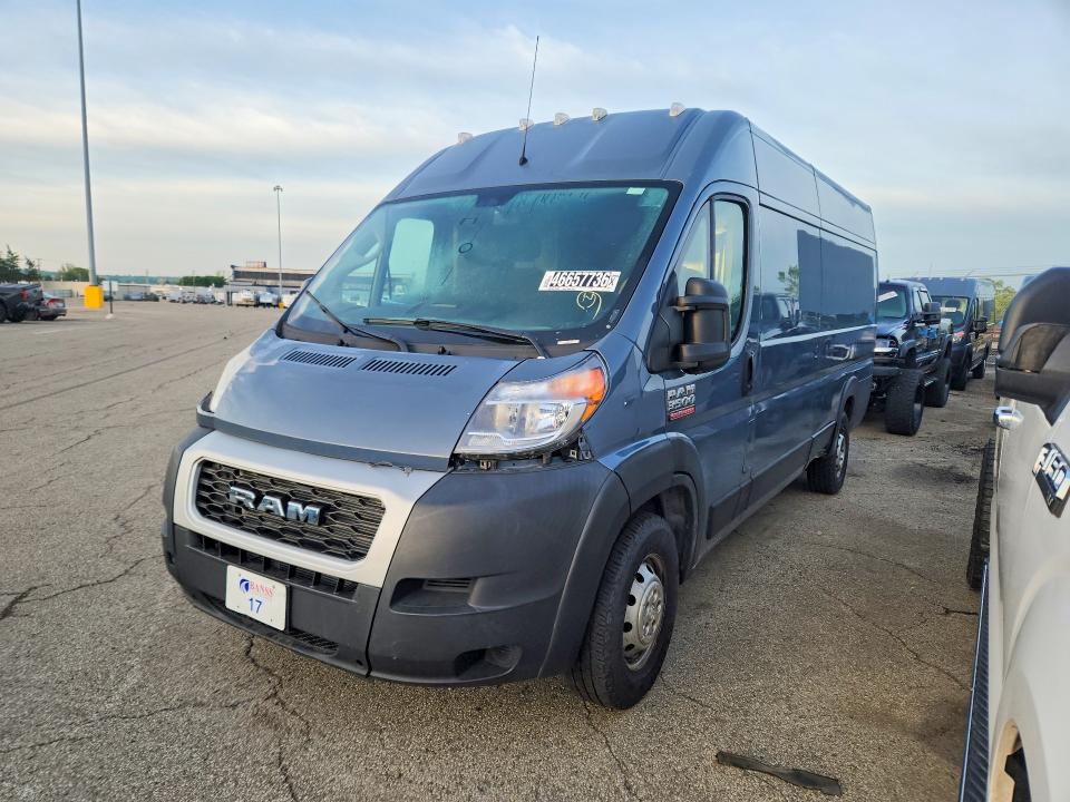 2020 Ram Promaster 3500 მანქანა იყიდება აუქციონზე, vin: 3C6URVJG1LE140528, აუქციონის ნომერი: 46657736