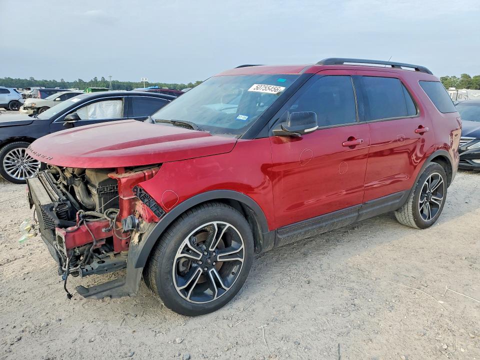 Продаж на аукціоні авто 2015 Ford Explorer, vin: 1FM5K8GTXFGA53850, номер лоту: 50755456