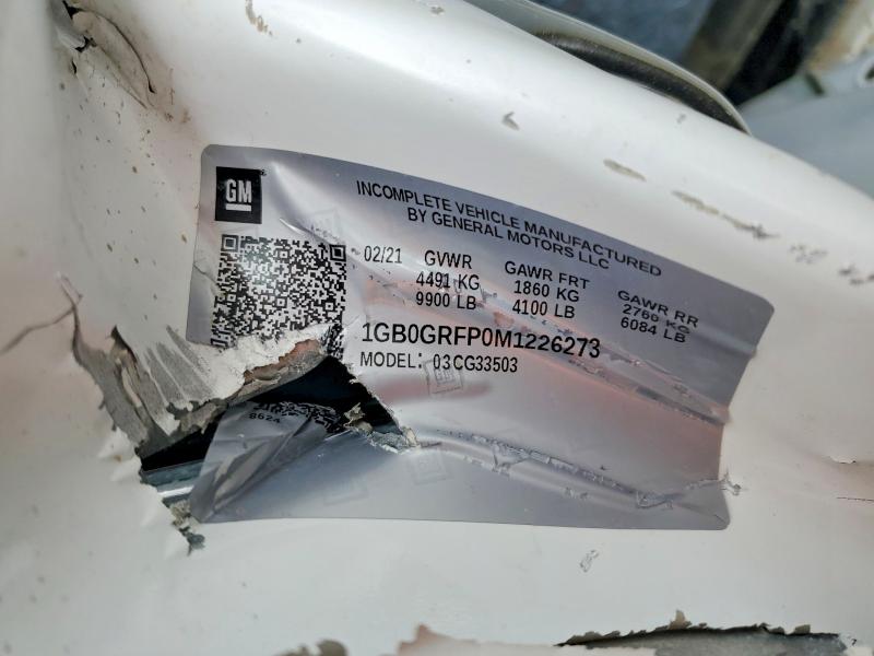 2021 Chevrolet Express მანქანა იყიდება აუქციონზე, vin: 1GB0GRFP0M1226273, აუქციონის ნომერი: 47598986
