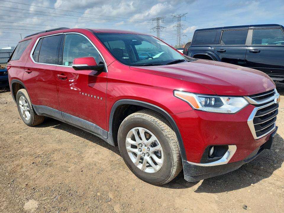 49513376 :رقم المزاد ، 1GNERGKW7LJ318435 vin ، 2020 Chevrolet Traverse مزاد بيع