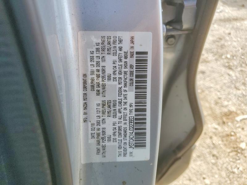 Продаж на аукціоні авто 2018 Mazda Cx-9, vin: JM3TCACY4J0223663, номер лоту: 49707216