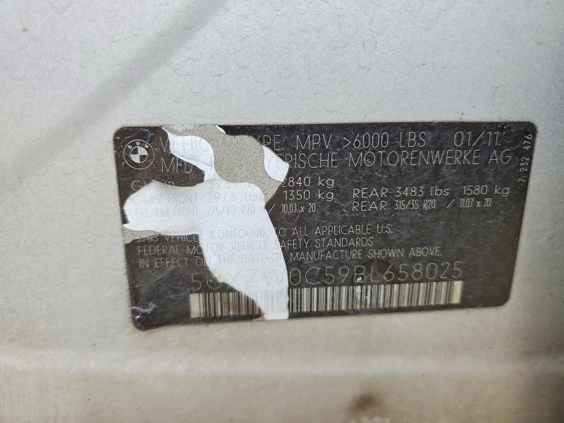 Продажа на аукционе авто 2011 Bmw X5, vin: 5UXZW0C59BL658025, номер лота: 50806296