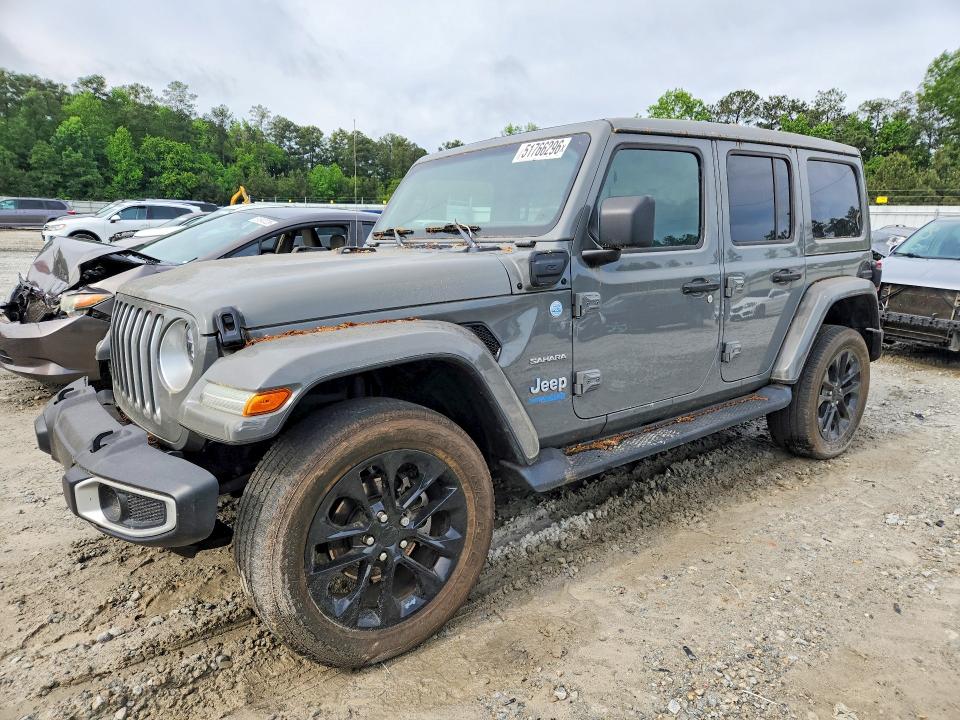 Продажа на аукционе авто 2021 Jeep Wrangler Unlimited, vin: 1C4JJXP66MW868527, номер лота: 51766296