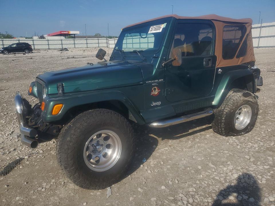 Aukcja sprzedaży 2000 Jeep Wrangler / Tj, vin: 1J4FA59S4YP734324, numer aukcji: 50160086