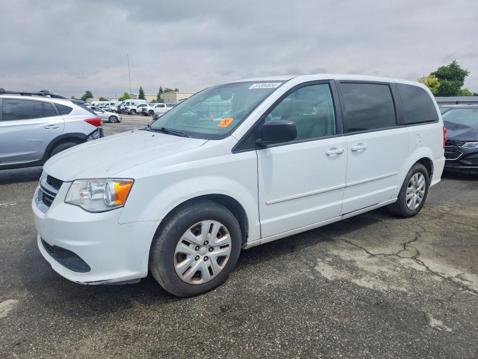 Auction sale of the 2016 Dodge Grand Caravan, vin: 2C4RDGBGXGR396856, lot number: 51384656