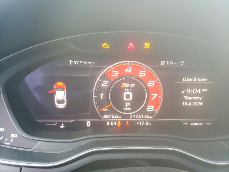 49683216 :رقم المزاد ، WAUC4CF51KA048476 vin ، 2019 Audi S5 مزاد بيع