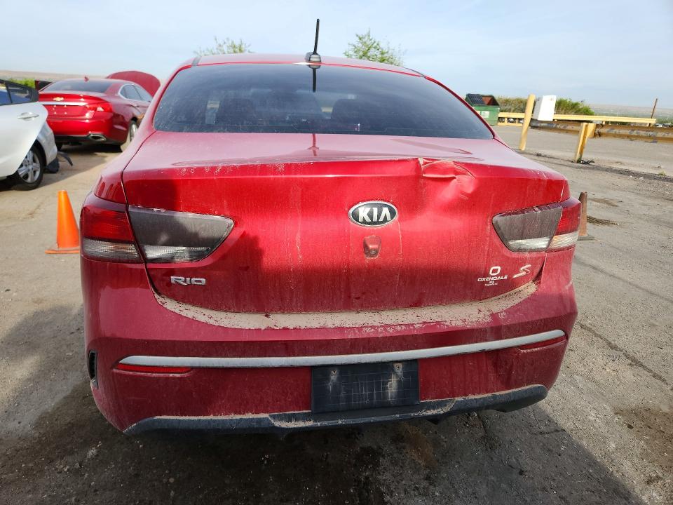 49501576 :رقم المزاد ، 3KPA24AD8ME403146 vin ، 2021 Kia Rio مزاد بيع