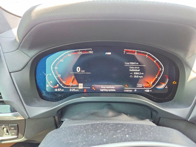 50410276 :رقم المزاد ، 5UXTY5C07L9C15102 vin ، 2020 Bmw X3 مزاد بيع
