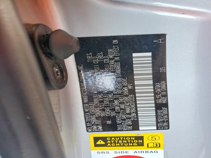 Продажа на аукционе авто 2010 Lexus Rx, vin: 2T2BK1BA3AC013228, номер лота: 50678826