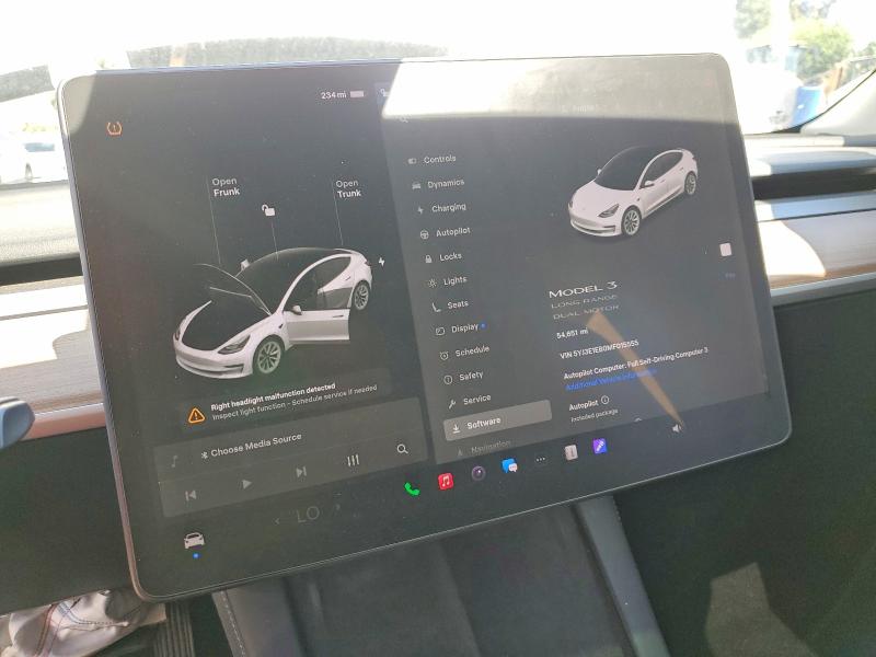 Aukcja sprzedaży 2021 Tesla Model 3, vin: 5YJ3E1EB0MF015555, numer aukcji: 50837006