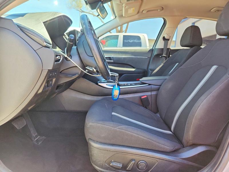 2022 Hyundai Sonata Hybrid მანქანა იყიდება აუქციონზე, vin: KMHL34JJ8NA040620, აუქციონის ნომერი: 48108336