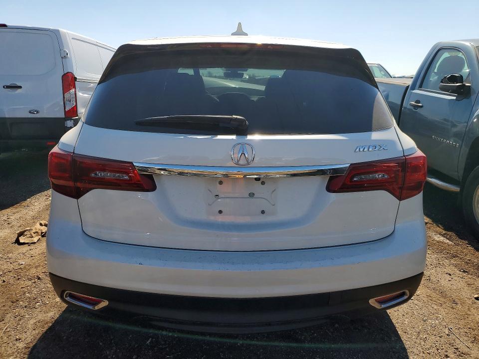2016 Acura Mdx მანქანა იყიდება აუქციონზე, vin: 5FRYD3H49GB007457, აუქციონის ნომერი: 51002976