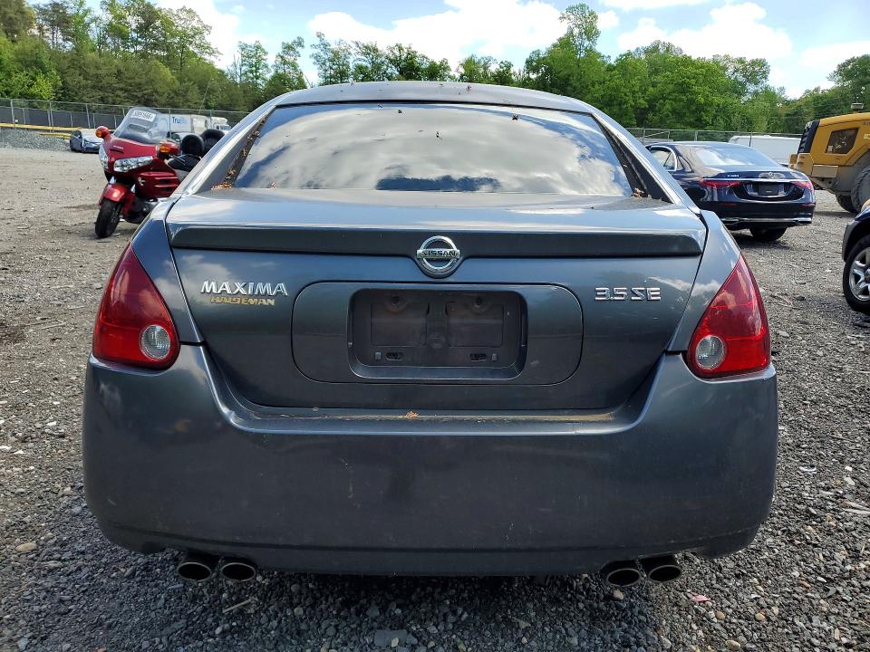 2006 Nissan Maxima მანქანა იყიდება აუქციონზე, vin: 1N4BA41EX6C852909, აუქციონის ნომერი: 51245306