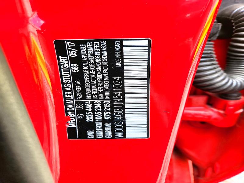 Aukcja sprzedaży 2018 Mercedes-benz Cla, vin: WDDSJ4GB1JN541024, numer aukcji: 49156866
