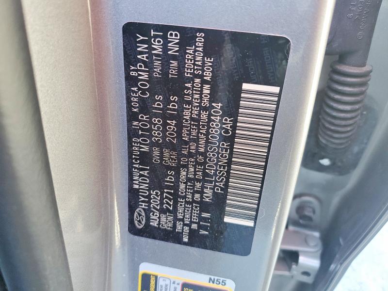 Продаж на аукціоні авто 2025 Hyundai Elantra, vin: KMHLL4DG8SU088404, номер лоту: 49454406