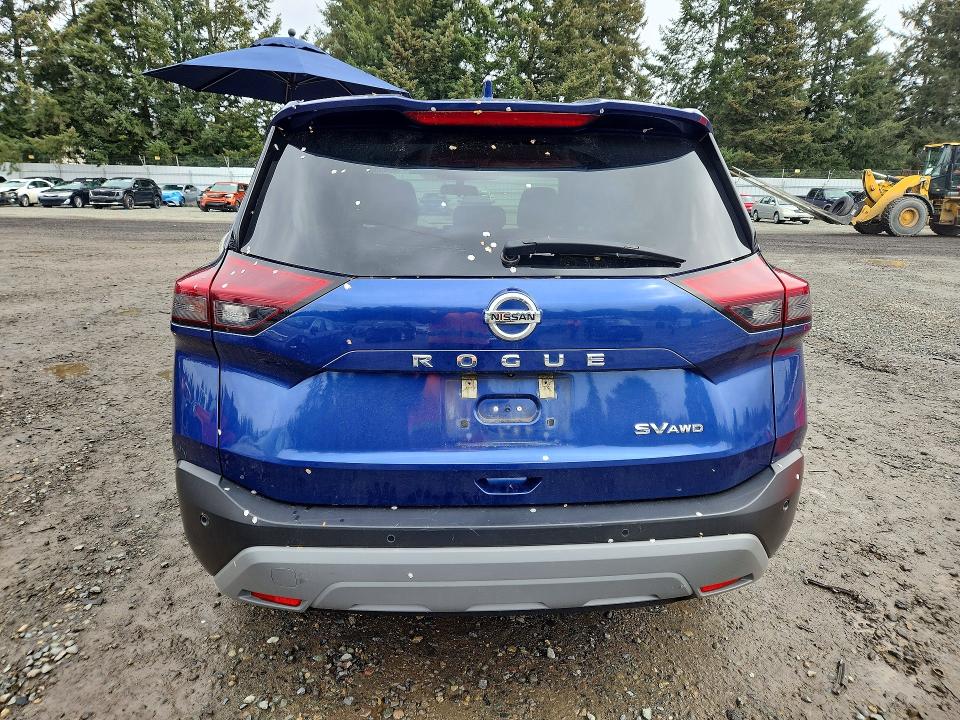 2021 Nissan Rogue მანქანა იყიდება აუქციონზე, vin: 5N1AT3BB6MC752569, აუქციონის ნომერი: 49855026