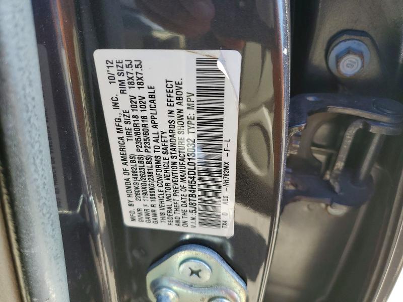 Aukcja sprzedaży 2013 Acura Rdx, vin: 5J8TB4H54DL013032, numer aukcji: 78296305