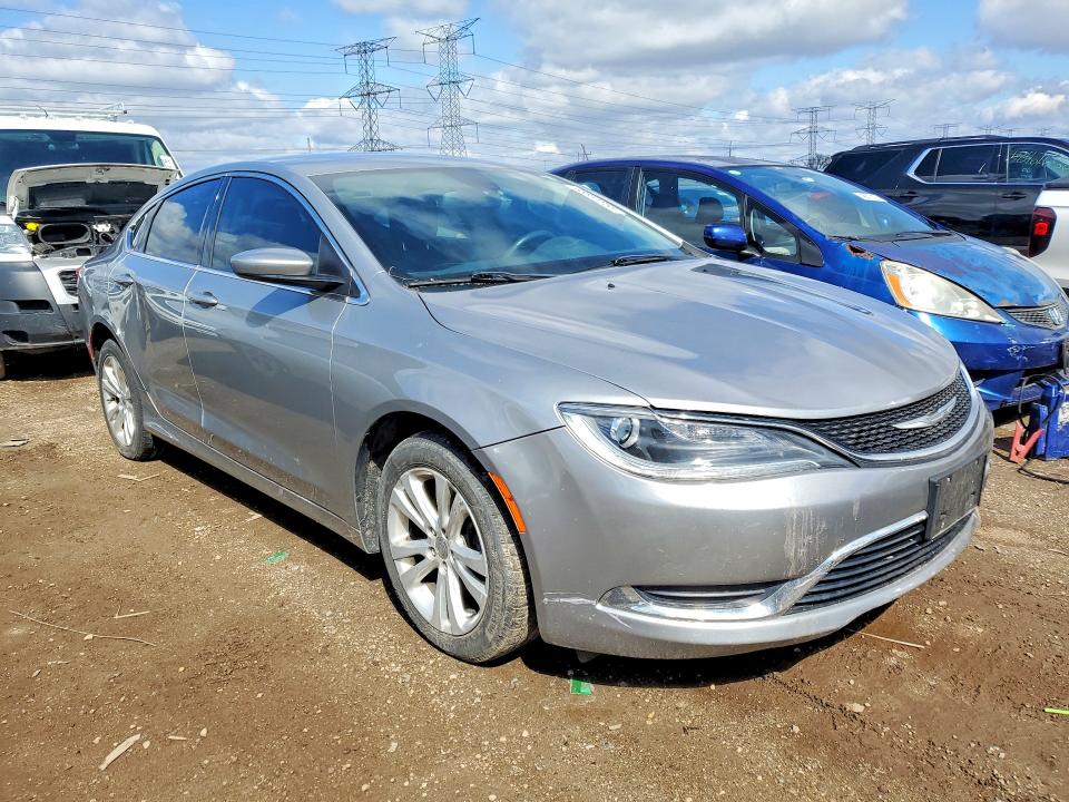 2015 Chrysler 200 მანქანა იყიდება აუქციონზე, vin: 1C3CCCABXFN649374, აუქციონის ნომერი: 48851856