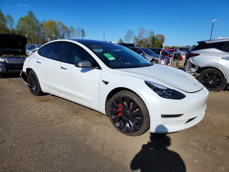 Продажа на аукционе авто 2023 Tesla Model 3, vin: 5YJ3E1EC7PF486034, номер лота: 50926126