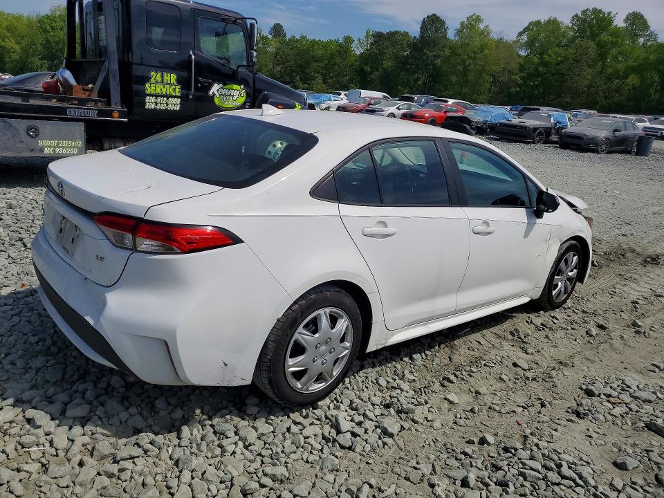Продаж на аукціоні авто 2021 Toyota Corolla, vin: 5YFEPMAE6MP158213, номер лоту: 49979386
