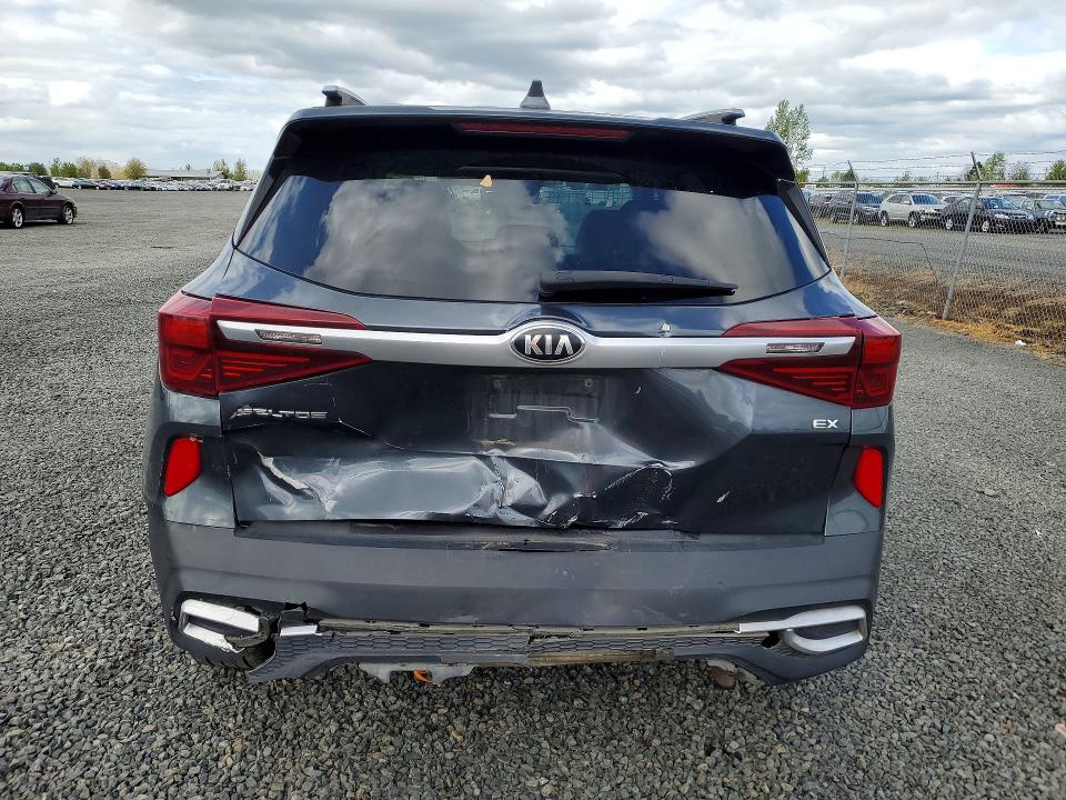 2021 Kia Seltos მანქანა იყიდება აუქციონზე, vin: KNDERCAAXM7109454, აუქციონის ნომერი: 49609276