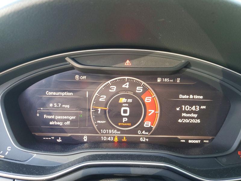 Продаж на аукціоні авто 2018 Audi S5, vin: WAUC4CF53JA030656, номер лоту: 50342226