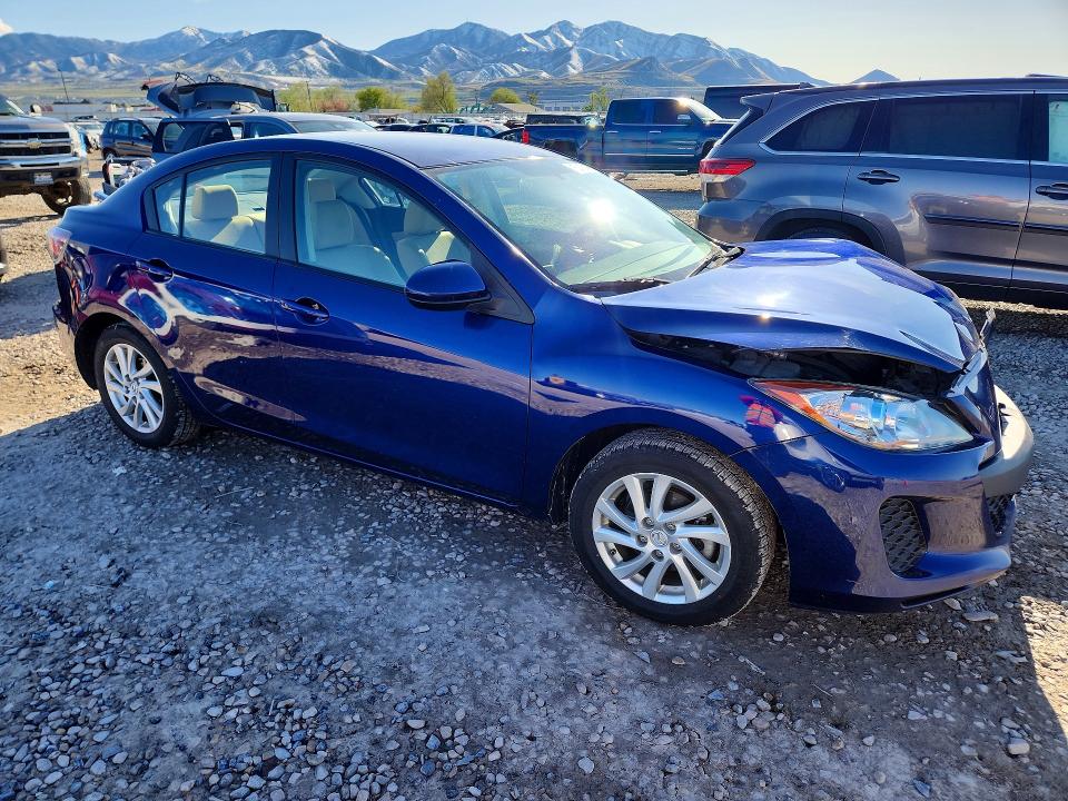 2012 Mazda 3 მანქანა იყიდება აუქციონზე, vin: JM1BL1V79C1645076, აუქციონის ნომერი: 50136486