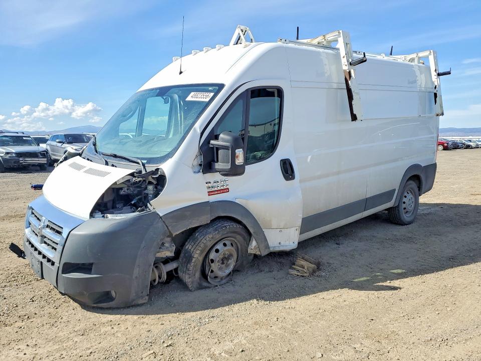 48823556 :رقم المزاد ، 3C6TRVDG5HE551137 vin ، 2017 Ram Promaster 2500 مزاد بيع