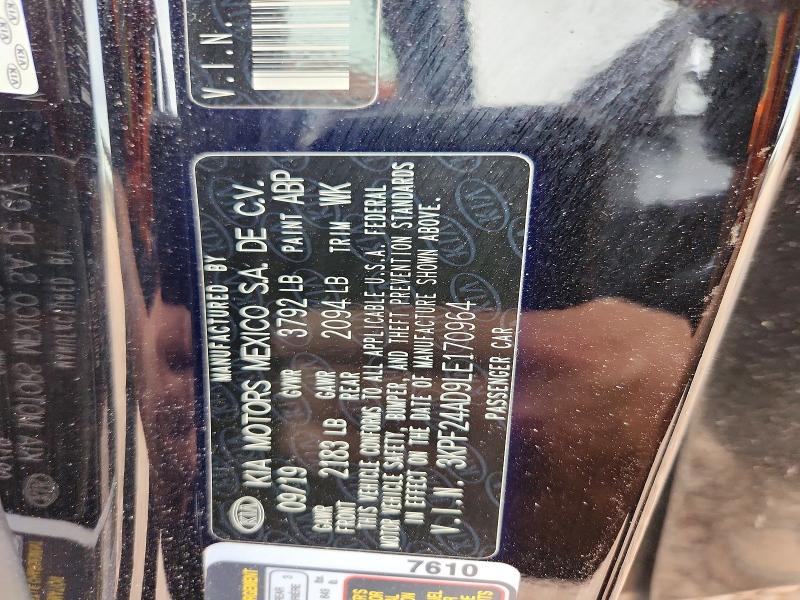 Продаж на аукціоні авто 2020 Kia Forte, vin: 3KPF24AD9LE170964, номер лоту: 48751246