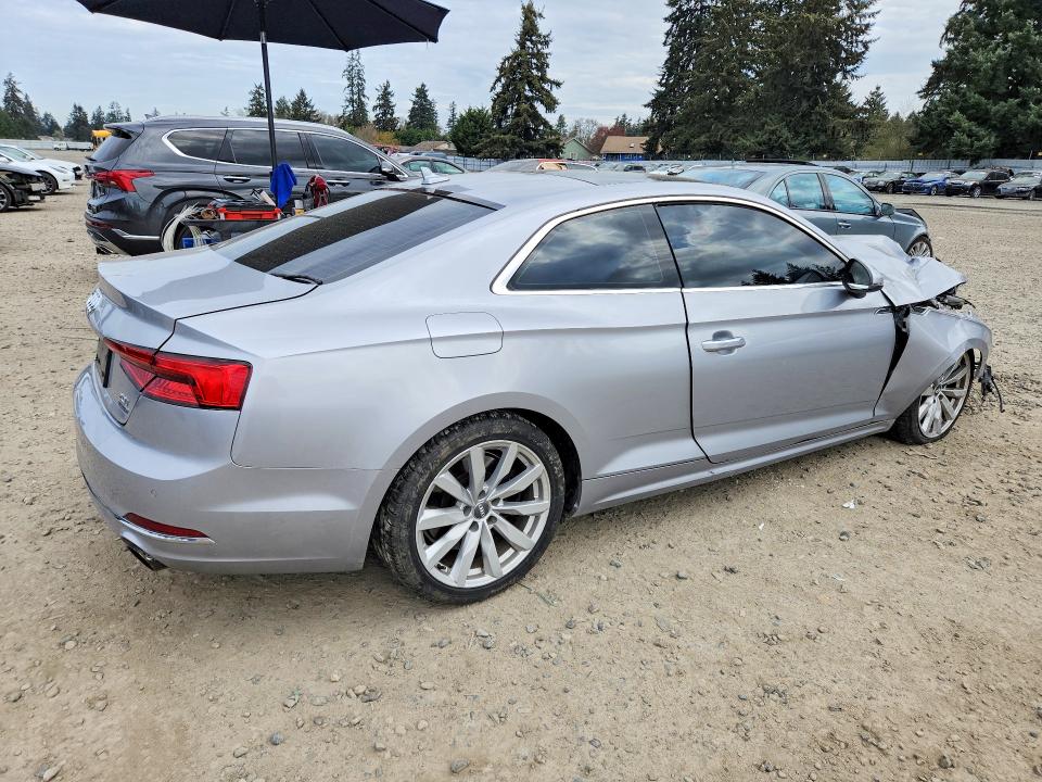 49610096 :رقم المزاد ، WAUPNAF51JA001871 vin ، 2018 Audi A5 مزاد بيع