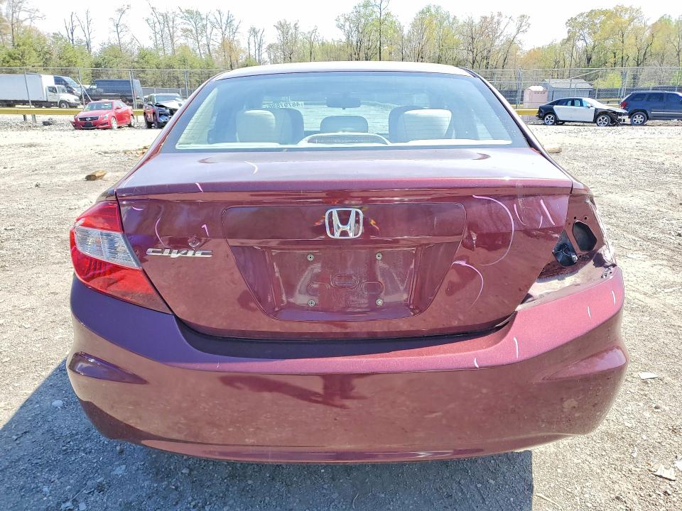 Aukcja sprzedaży 2012 Honda Civic, vin: 19XFB2F87CE358513, numer aukcji: 48797896